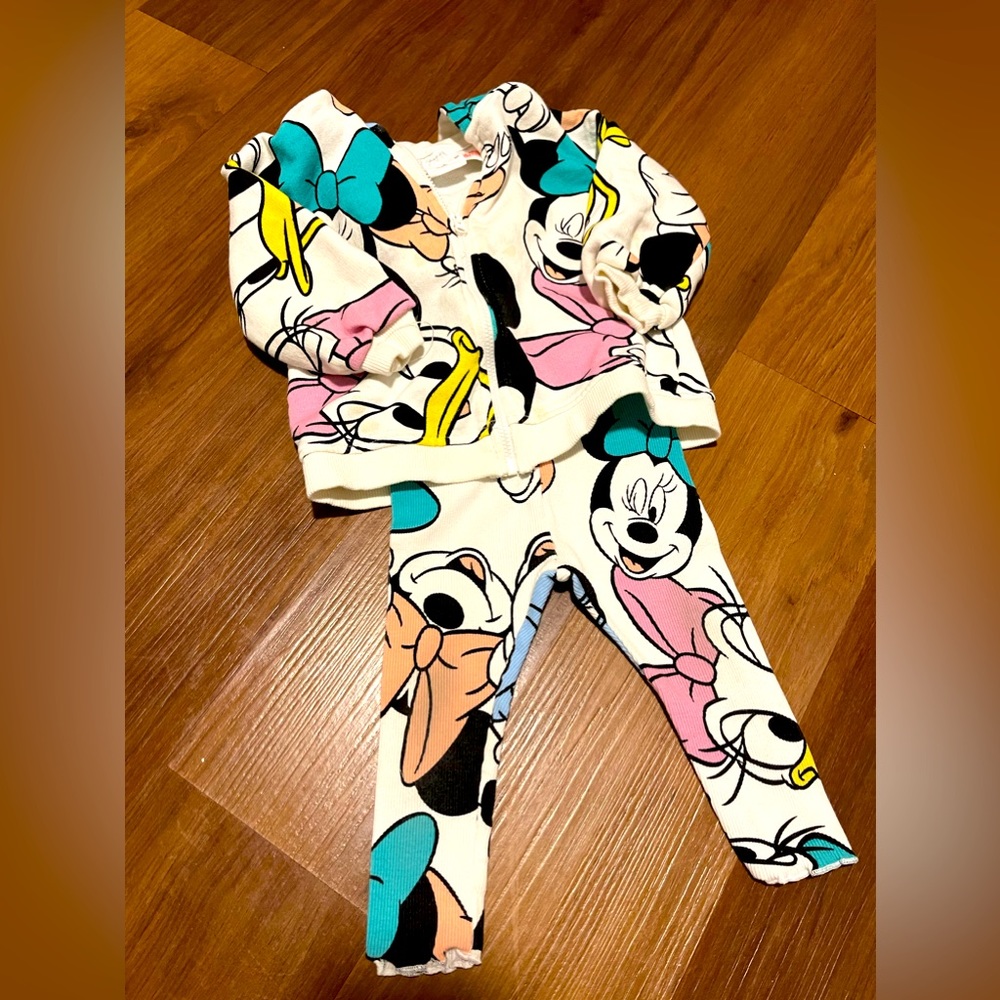 Disney Zara pants set